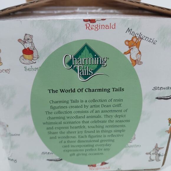 Charming Tails “You Make My Heart Tick”‎ Mouse Ladybug Clock Fitz & Floyd - Picture 2 of 4